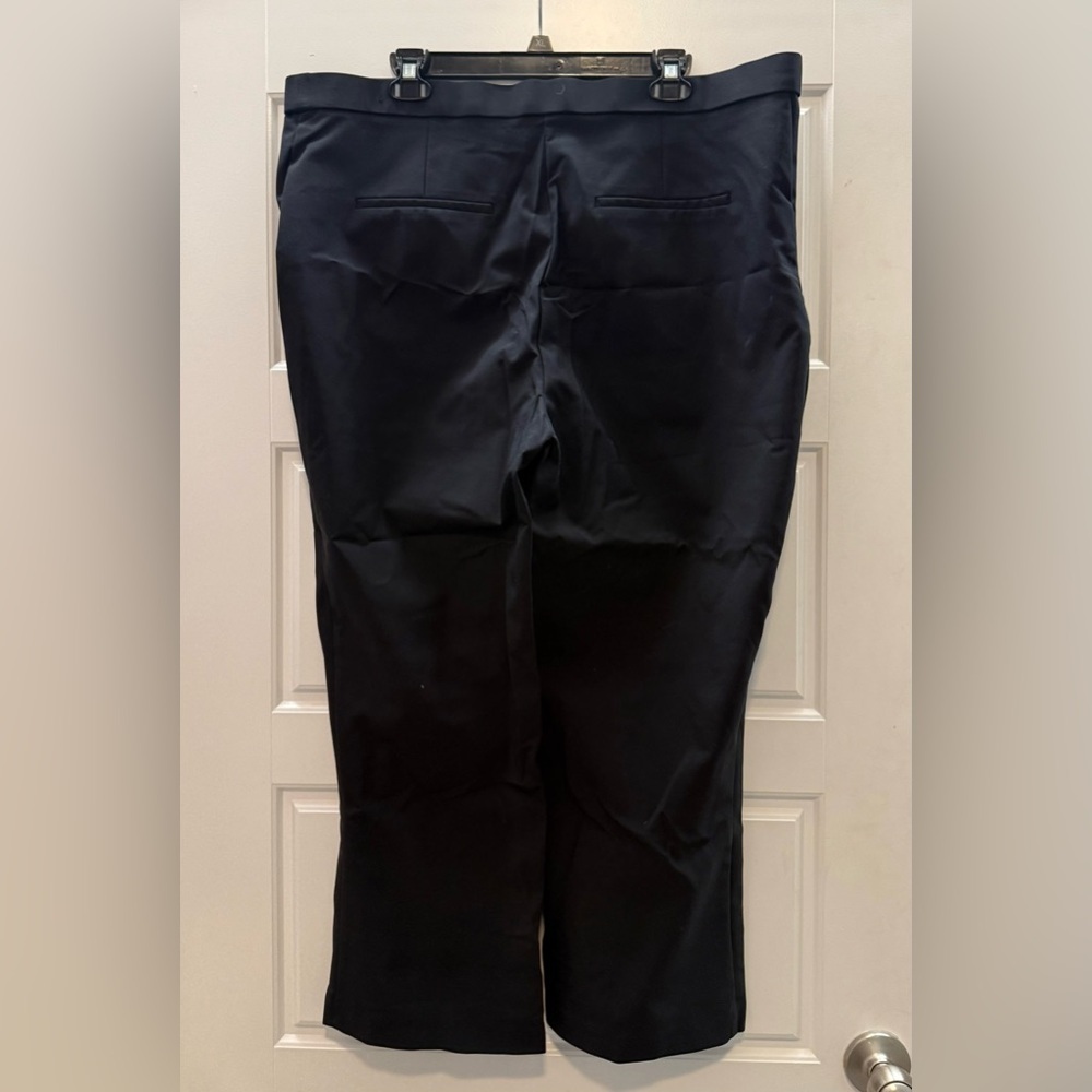 Rachel Zoe Black Slacks, sz 2x - Picture 2 of 3